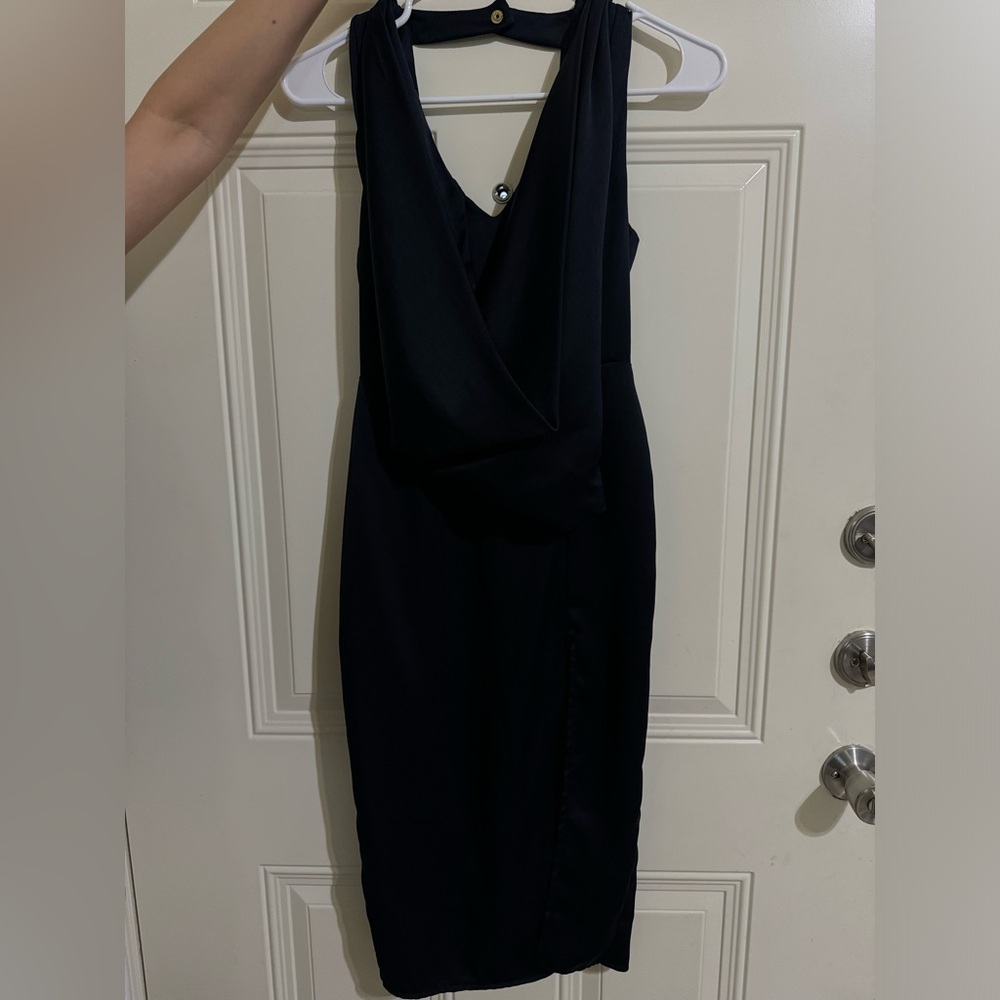 Navy blue dress